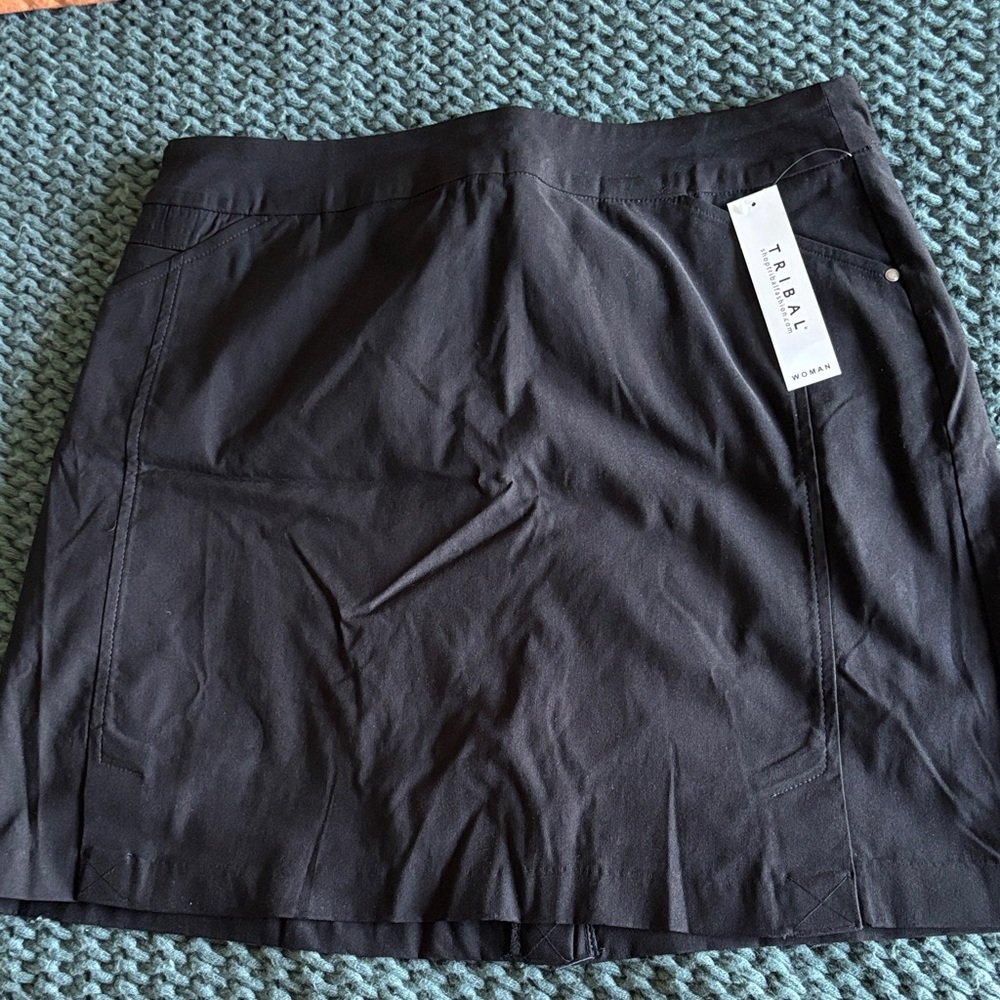 Tribal Black Mini Skirt